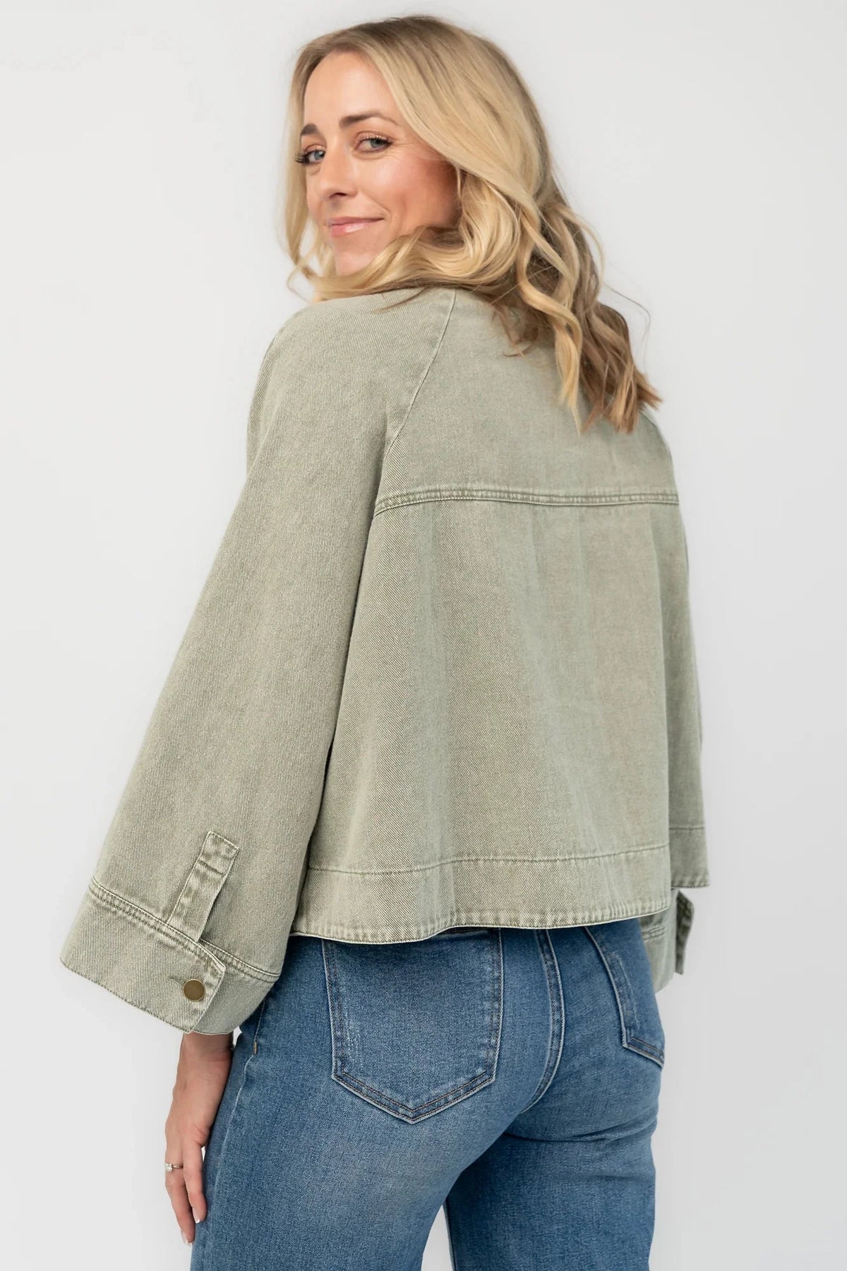 Hutch Light Weight Jacket | Dusty Olive