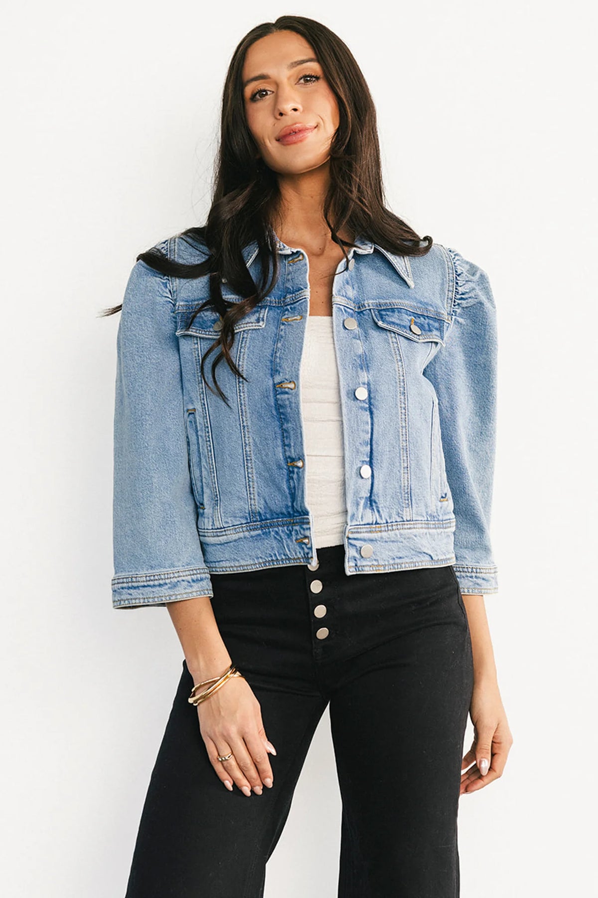 Inés Denim Jacket | Medium Wash