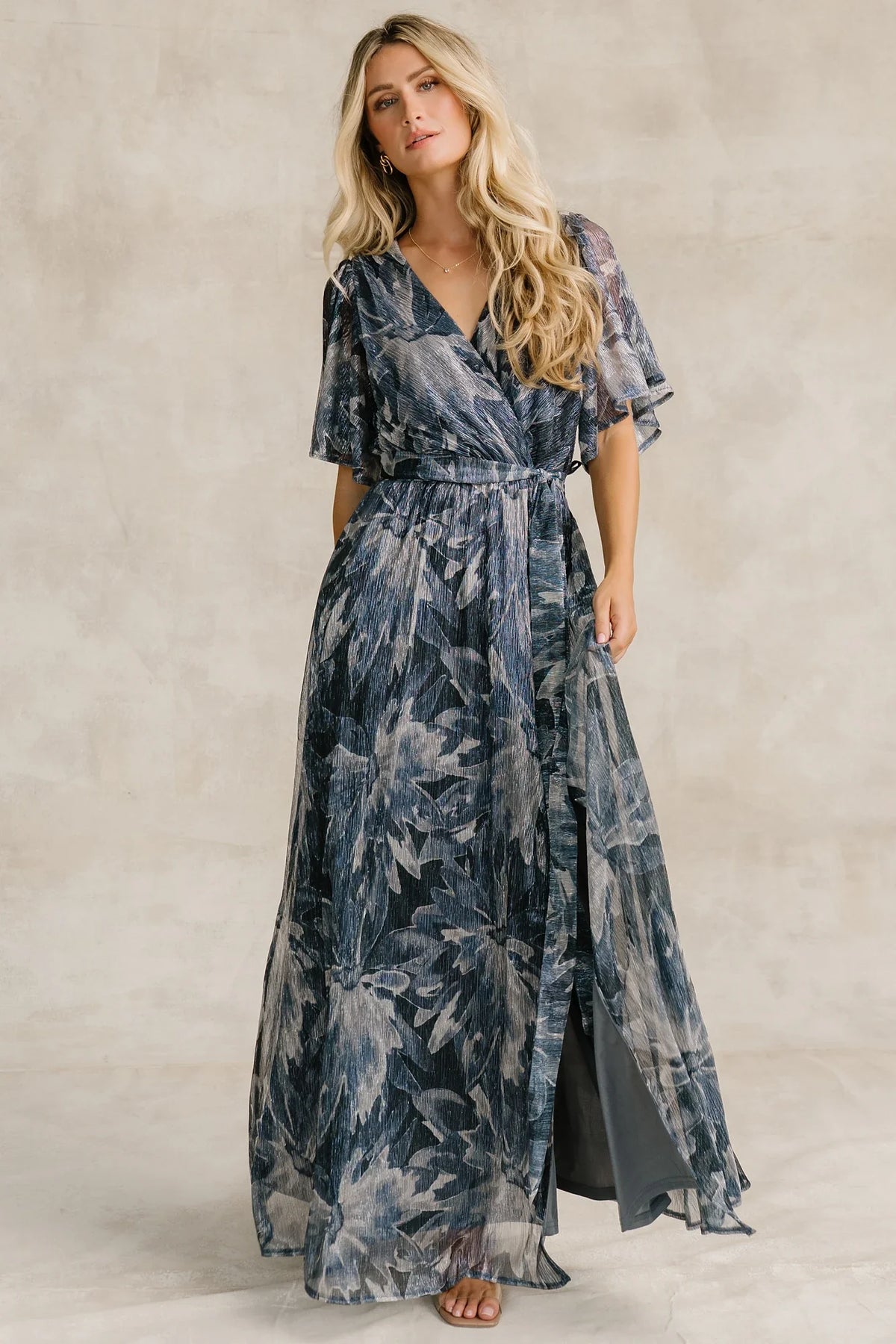 Rachel Maxi Dress | Blue Multi