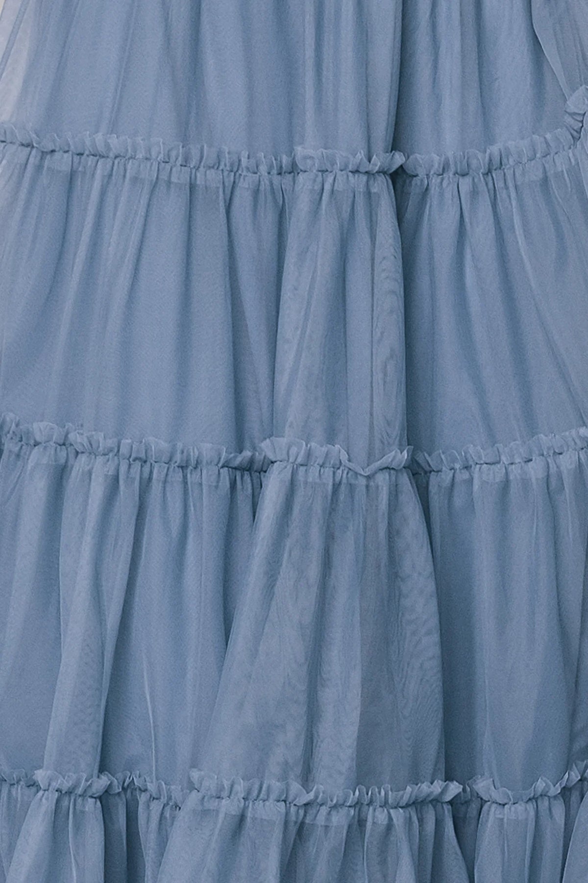 Fabric Swatch - Emma Tulle | Slate Blue