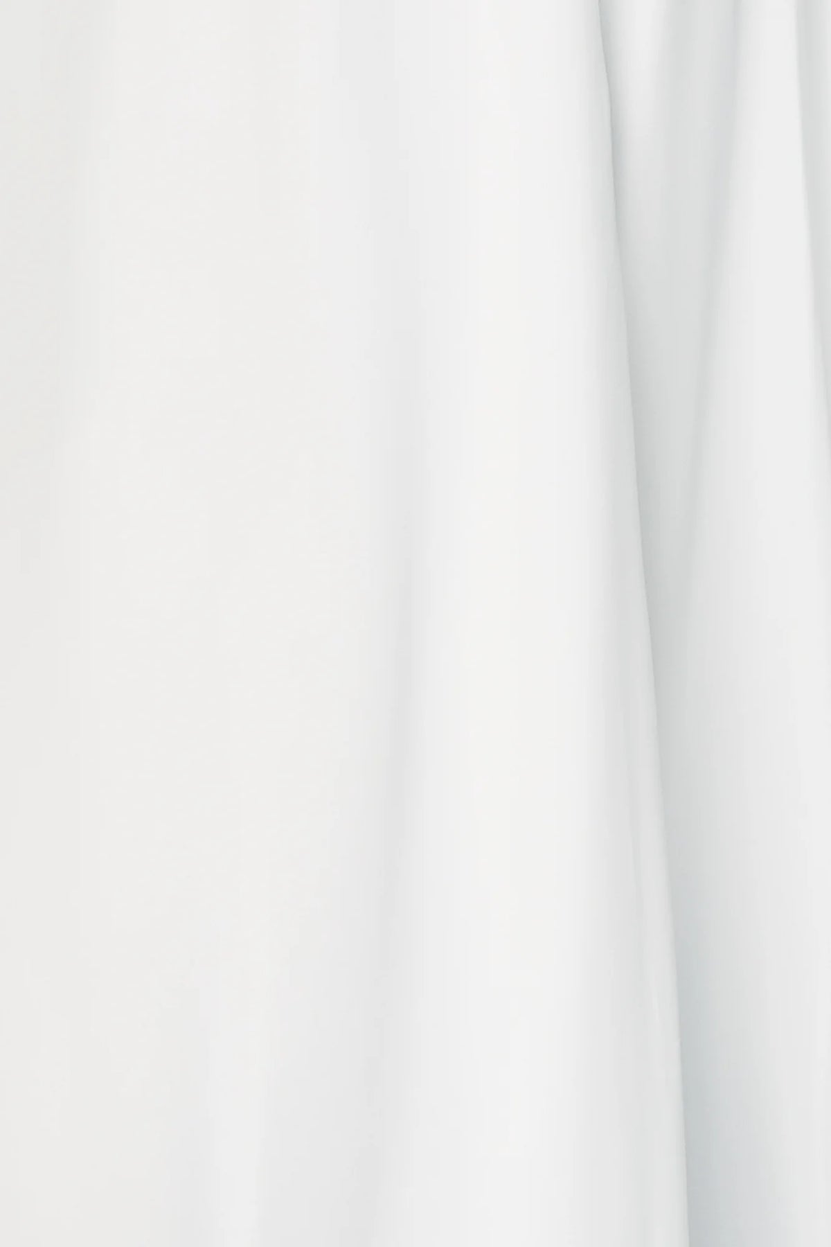 Fabric Swatch - Sierra Chiffon | White