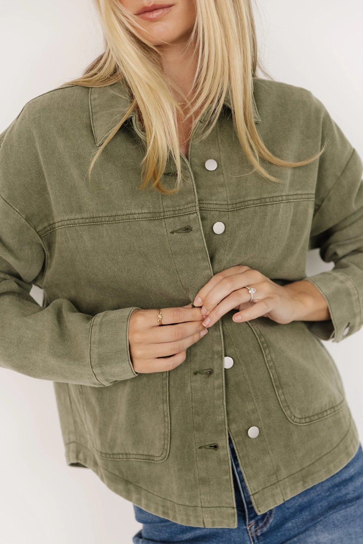 Finn Lightweight Jacket | Olive