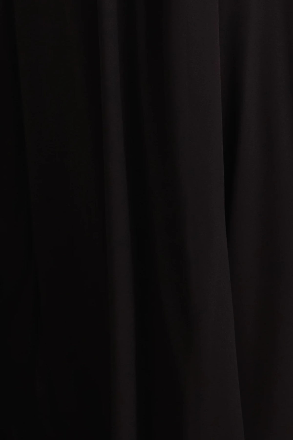 Fabric Swatch - Naomi Chiffon | Black
