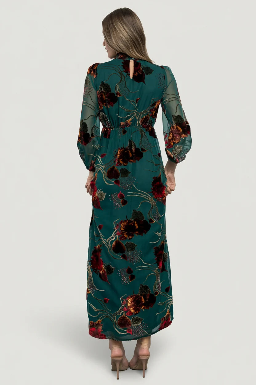 Caspian Maxi Dress | Jade Multi